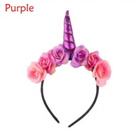 Unicorn Headband - Purple