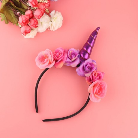 Unicorn Headband - Purple