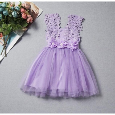 Ava Dress - Purple