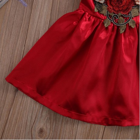 Rose Dress - RED