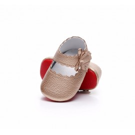 Mary Jane Red Bottom Collection - Rose Gold