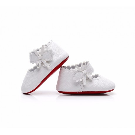 Mary Jane Red Bottom Collection - White