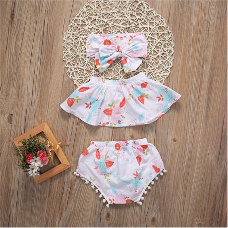 Floral Three-Piece