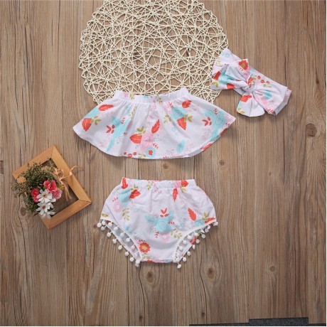 Floral Three-Piece