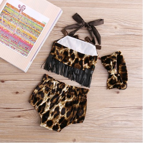 Leopard  Outfit - Three Piece