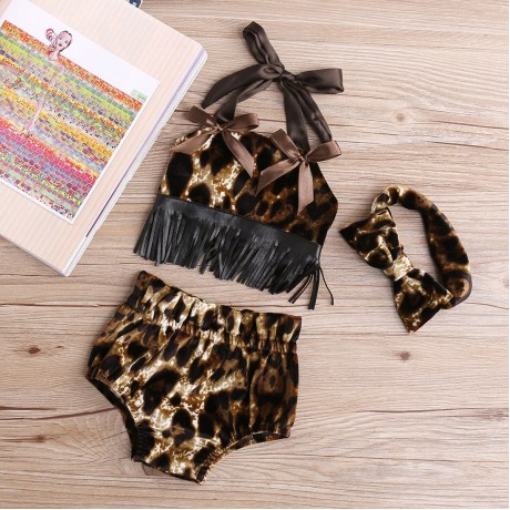 Leopard  Outfit - Three Piece