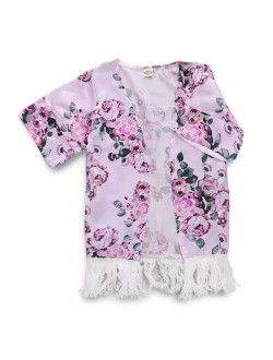 Floral Cover Up - Pink