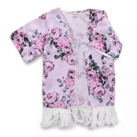 Floral Cover Up - Pink