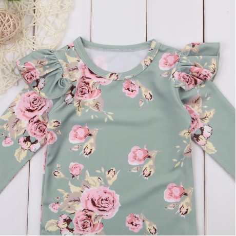 Floral Print Long Sleeve