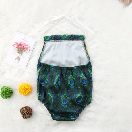 Peacock Fringe Onesie