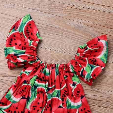 Watermelon Onesie With Headband