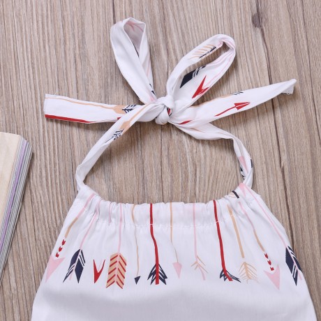 Arrow Onesie - White/Multi