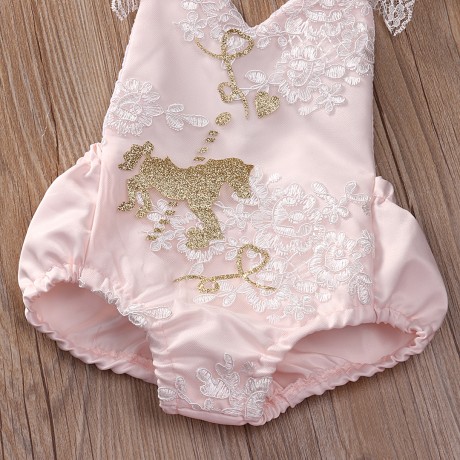 Ballerina Tutu Birthday Romper