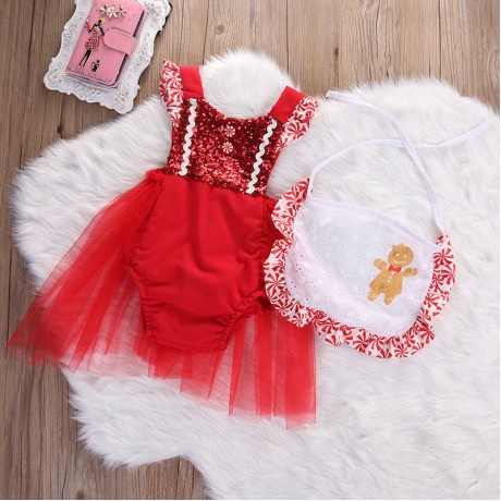 Gingerbread Romper