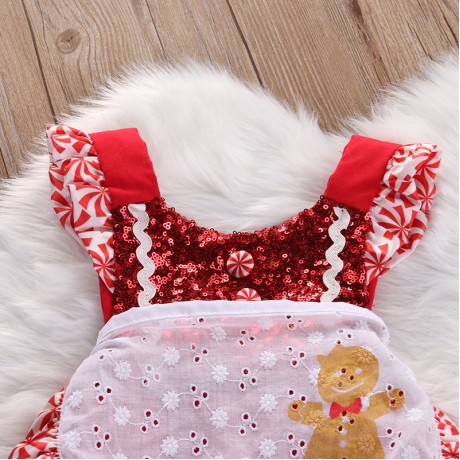 Gingerbread Romper