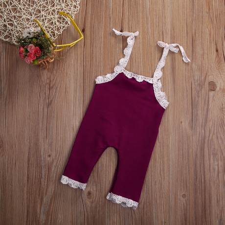 Lace Jumper - Plum