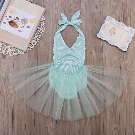 Mint Sparkle Birthday Romper