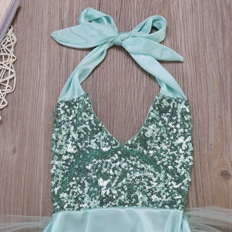 Mint Sparkle Birthday Romper