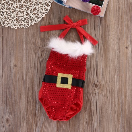 Santa Baby Romper